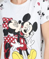 Camisola-Feminina-Mickey-e-Minnie-Estampada-Manga-Curta-Cinza-Mescla-Claro-9547558-Cinza_Mescla_Claro_3