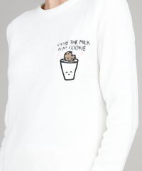 Pijama-de-Inverno-Feminino-Milk-e-Cookie-com-Bordado-em-Fleece-Manga-Longa-Off-White-9370817-Off_White_3