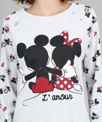 Camisola-Feminina-Mickey-e-Minnie-Estampada-Manga-Longa-Cinza-Mescla-Claro-9547556-Cinza_Mescla_Claro_3