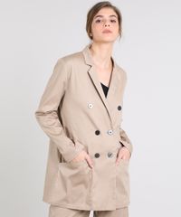 Blazer-Feminino-Mindset-Transpassado-Kaki-9389671-Kaki_1