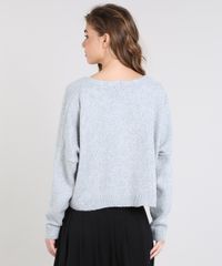 Cardigan-Feminino-Mindset-Cropped-com-Botoes-em-Trico-Cinza-Claro-9577499-Cinza_Claro_2