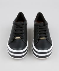 Tenis-Feminino-Vizzano-Flatform-Listrado--Preto-9351570-Preto_4
