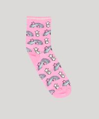 Kit-de-2-Meias-Infantis-Cano-Medio-Minnie-Multicor-9389529-Multicor_2 Kit-de-2-Meias-Infantis-Cano-Medio-Minnie-Multicor-9389529-Multicor_2