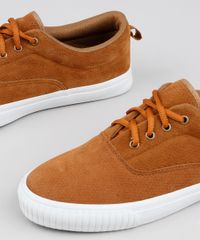 Tenis-Masculino-em-Suede-Caramelo-9565767-Caramelo_5