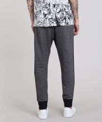 Calca-Masculina-Relaxed-em-Moletom-com-Faixa-Lateral--Cinza-Mescla-Escuro-9573337-Cinza_Mescla_Escuro_4 Calca-Masculina-Relaxed-em-Moletom-com-Faixa-Lateral--Cinza-Mescla-Escuro-9573337-Cinza_Mescla_Escuro_4