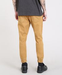 Calca-Masculina-Jogger-Canelada-com-Recorte-Caramelo-9571858-Caramelo_4
