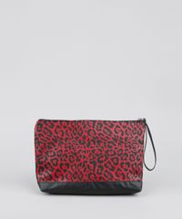 Necessaire-Feminina-Estampada-Animal-Print-Vermelha-Escuro-9526070-Vermelho_Escuro_3