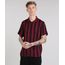 Camisa-Masculina-Listrada-Manga-Curta-Vinho-9527326-Vinho_1