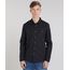 Camisa-de-Sarja-Masculina-com-Bolsos-Manga-Longa-Preta-9383071-Preto_1