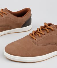 Tenis-Masculino-Ollie-com-Recorte-Bicolor-Caramelo-9565764-Caramelo_5 Tenis-Masculino-Ollie-com-Recorte-Bicolor-Caramelo-9565764-Caramelo_5