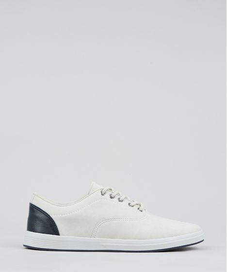 tenis branco masculino c&a