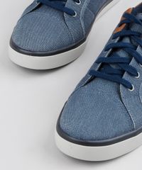 Tenis-Jeans-Masculino-com-Recortes-Azul-Escuro-9565766-Azul_Escuro_2 Tenis-Jeans-Masculino-com-Recortes-Azul-Escuro-9565766-Azul_Escuro_2
