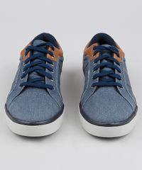 Tenis-Jeans-Masculino-com-Recortes-Azul-Escuro-9565766-Azul_Escuro_4 Tenis-Jeans-Masculino-com-Recortes-Azul-Escuro-9565766-Azul_Escuro_4