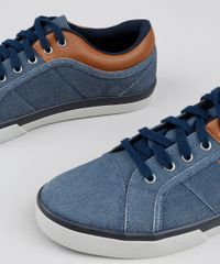 Tenis-Jeans-Masculino-com-Recortes-Azul-Escuro-9565766-Azul_Escuro_5 Tenis-Jeans-Masculino-com-Recortes-Azul-Escuro-9565766-Azul_Escuro_5