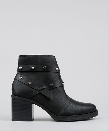 Bota-Feminina-Beira-Rio-Bico-Redondo-com-Tachas-Preta-9577808-Preto_1