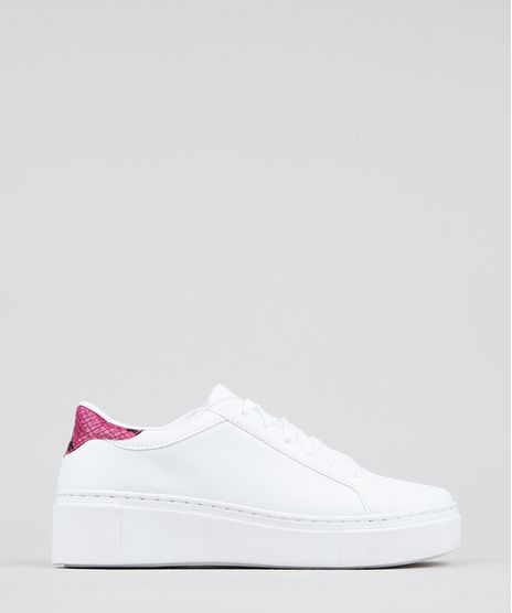 Tenis-Feminino-Flatform-com-Recorte-Animal-Print-Branco-9601259-Branco_1