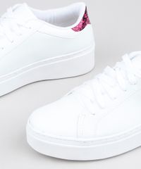 Tenis-Feminino-Flatform-com-Recorte-Animal-Print-Branco-9601259-Branco_5