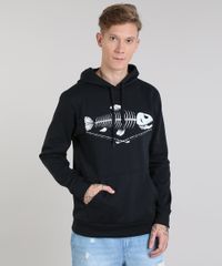 Blusao-Masculino-Espinha-de-Peixe-em-Moletom-com-Capuz-e-Bolso-Preto-9487429-Preto_1