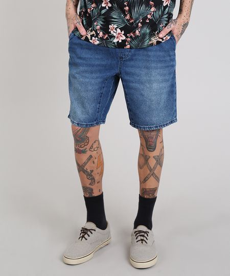 Bermuda-Jeans-Masculina-Reta-com-Bolsos-Azul-Medio-9578293-Azul_Medio_1 Bermuda-Jeans-Masculina-Reta-com-Bolsos-Azul-Medio-9578293-Azul_Medio_1