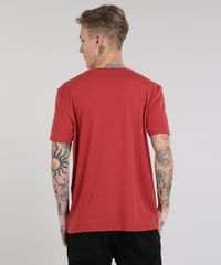 Camiseta-Masculina--Just-Chilling--Manga-Curta-Gola-Careca-Cobre-9533555-Cobre_2