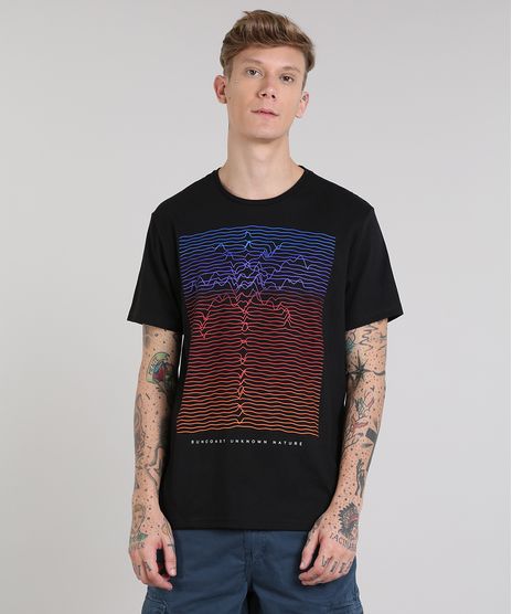 Camiseta-Masculina-com-Estampa-de-Coqueiro-Manga-Curta-Gola-Careca-Preta-9513274-Preto_1