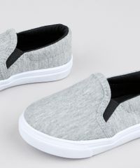 Tenis-Infantil-Slip-On-Cinza-Mescla-9579964-Cinza_Mescla_5