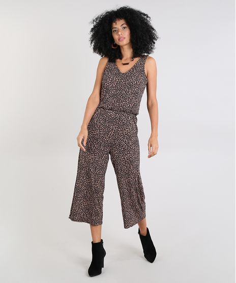 Macacao-Feminino-Pantacourt-Estampado-Animal-Print-Alca-Media-Bege-9563913-Bege_1