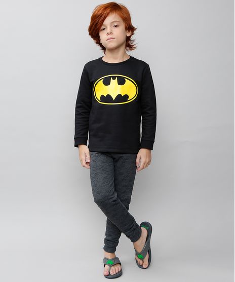 Pijama-Infantil-Batman-em-Moletom-Manga-Longa-Preto-9528040-Preto_1