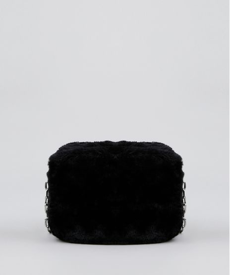 Bolsa-Feminina-Media-em-Pelo-com-Alca-em-Corrente-Preta-9484655-Preto_1