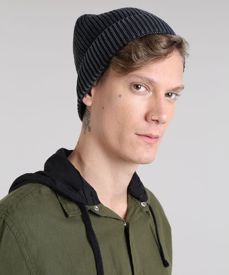 Gorro-Masculino-em-Trico-Preto-9363312-Preto_1 Gorro-Masculino-em-Trico-Preto-9363312-Preto_1