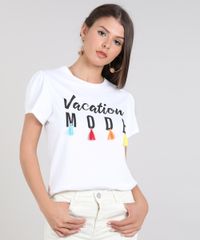 Blusa-Feminina--Vacation-Mode--com-Tassel-Manga-Curta-Decote-Redondo-Off-White-9570681-Off_White_1