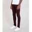 Calca-de-Sarja-Masculina-Skinny-com-Barra-a-Fio-Vinho-9532884-Vinho_1