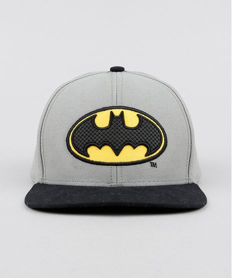 Bone-Infantil-Aba-Reta-Batman-Cinza-9542599-Cinza_1
