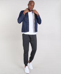 Calca-Masculina-Relaxed-em-Moletom-com-Textura-Cinza-Mescla-Escura-9538246-Cinza_Mescla_Escura_3