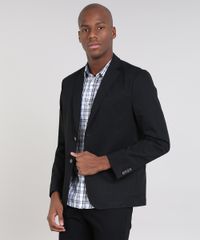 Blazer-Masculino-com-Bolsos-Preto-9357897-Preto_1