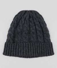 Gorro-Masculino-em-Trico-Cinza-Mescla-Escuro-9380668-Cinza_Mescla_Escuro_2