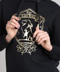 Blusao-Feminino-Rei-Leao-em-Moletom-com-Capuz-Preto-9573346-Preto_4