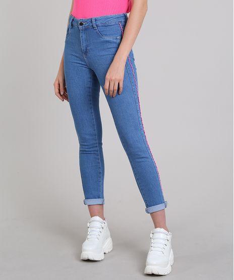 Calca-Jeans-Feminina-Sawary-Cigarrete-com-Vivo-Contrastante-Azul-Medio-9581056-Azul_Medio_1
