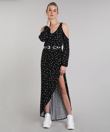 Vestido-Feminino-Longo-Open-Shoulder-Estampado-de-Estrelas-Manga-Longa-Preto-9569259-Preto_1