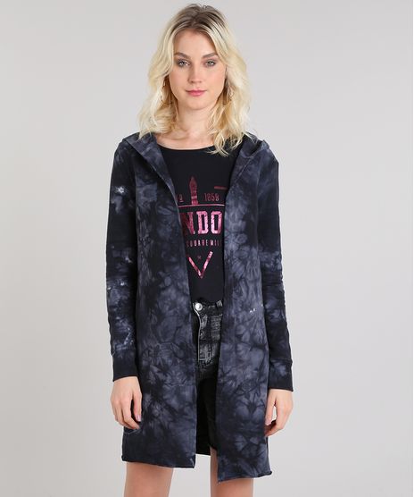Capa-Feminina-Longa-Estampada-Tie-Dye-em-Moletom-com-Capuz-Azul-9554130-Azul_1