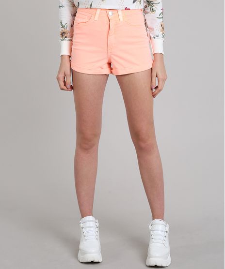 Short-Feminino-Hot-Pant-Cintura-Alta-Laranja-Neon-9587505-Laranja_Neon_1