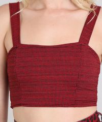 Top-Cropped-Feminino-Estampado-Xadrez-Vermelho-9569296-Vermelho_4