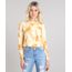 Blusao-Feminino-Cropped-Estampado-Tie-Dye-em-Moletom-Mostarda-9554129-Mostarda_1