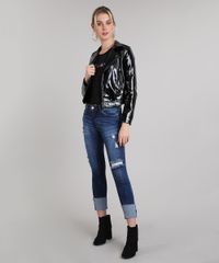Calca-Jeans-Feminina-Cropped-Barra-Virada-com-Puidos-e-Bandana-Azul-Escuro-9589277-Azul_Escuro_3