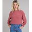 Blusao-Feminino-em-Fleece-Decote-Redondo-Rosa-Escuro-9419478-Rosa_Escuro_1