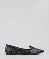Sapatilha-Feminina-Bico-Fino-Croco-Estampada-Animal-Print-Cinza-Escuro-9569133-Cinza_Escuro_1