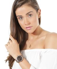 Kit-de-Relogio-Analogico-Champion-Feminino---Colar---Brinco---CN28884R-W-Marrom-8523711-Marrom_2