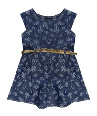 Vestido-Jeans-Estampado-Floral-com-Cinto-Azul-Escuro-8519485-Azul_Escuro_1