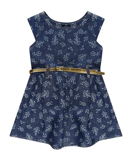 Vestido-Jeans-Estampado-Floral-com-Cinto-Azul-Escuro-8519485-Azul_Escuro_1 Vestido-Jeans-Estampado-Floral-com-Cinto-Azul-Escuro-8519485-Azul_Escuro_1