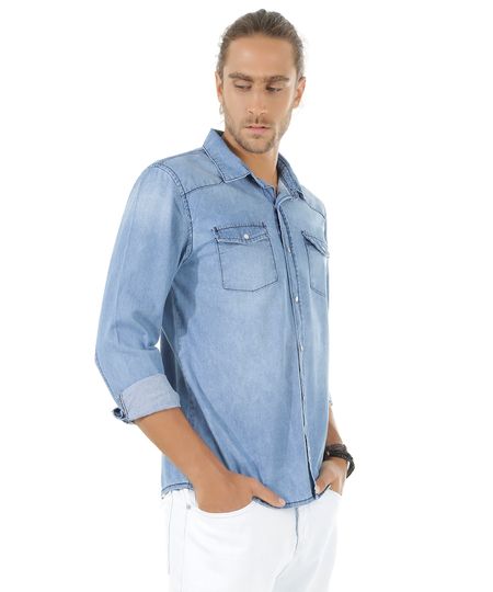 Camisa-Jeans-Azul-Claro-8533417-Azul_Claro_1 Camisa-Jeans-Azul-Claro-8533417-Azul_Claro_1